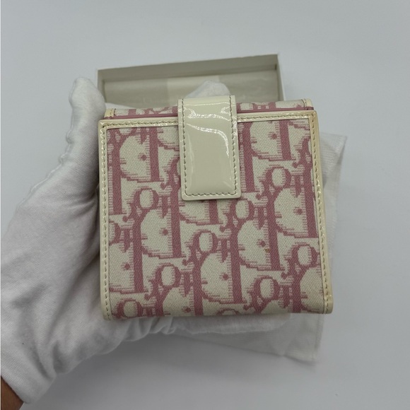 Authentic Dior canvas compact wallet - Picture 4 of 15